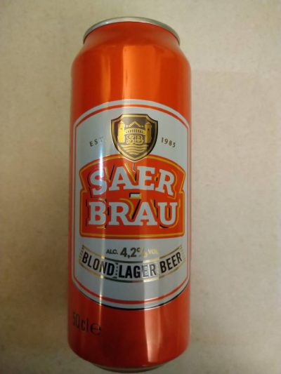 Saer Bräu Blond Lager Beer