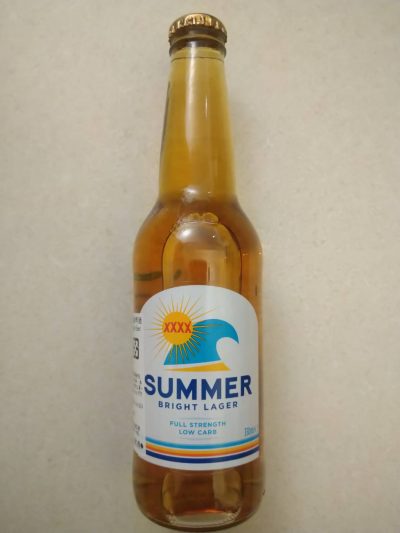 XXXX Summer Bright Lager