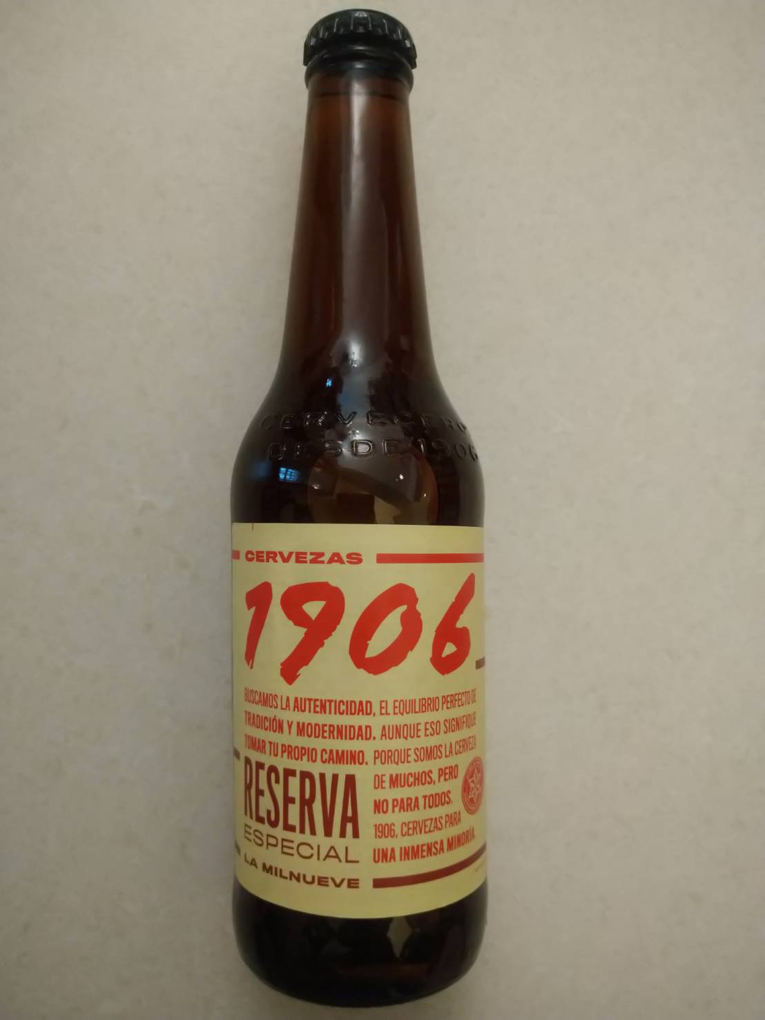 1906 Reserva Especial Beer