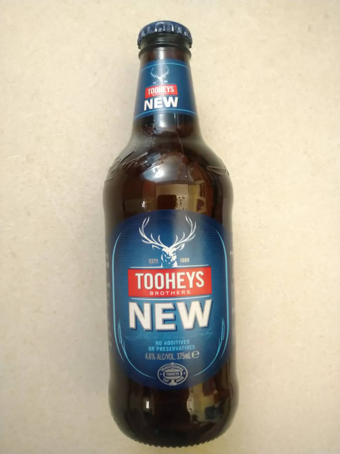 Tooheys New Draught Beer